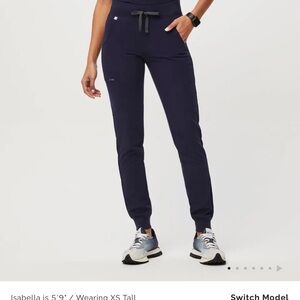 Figs Navy Scrub Joggers
